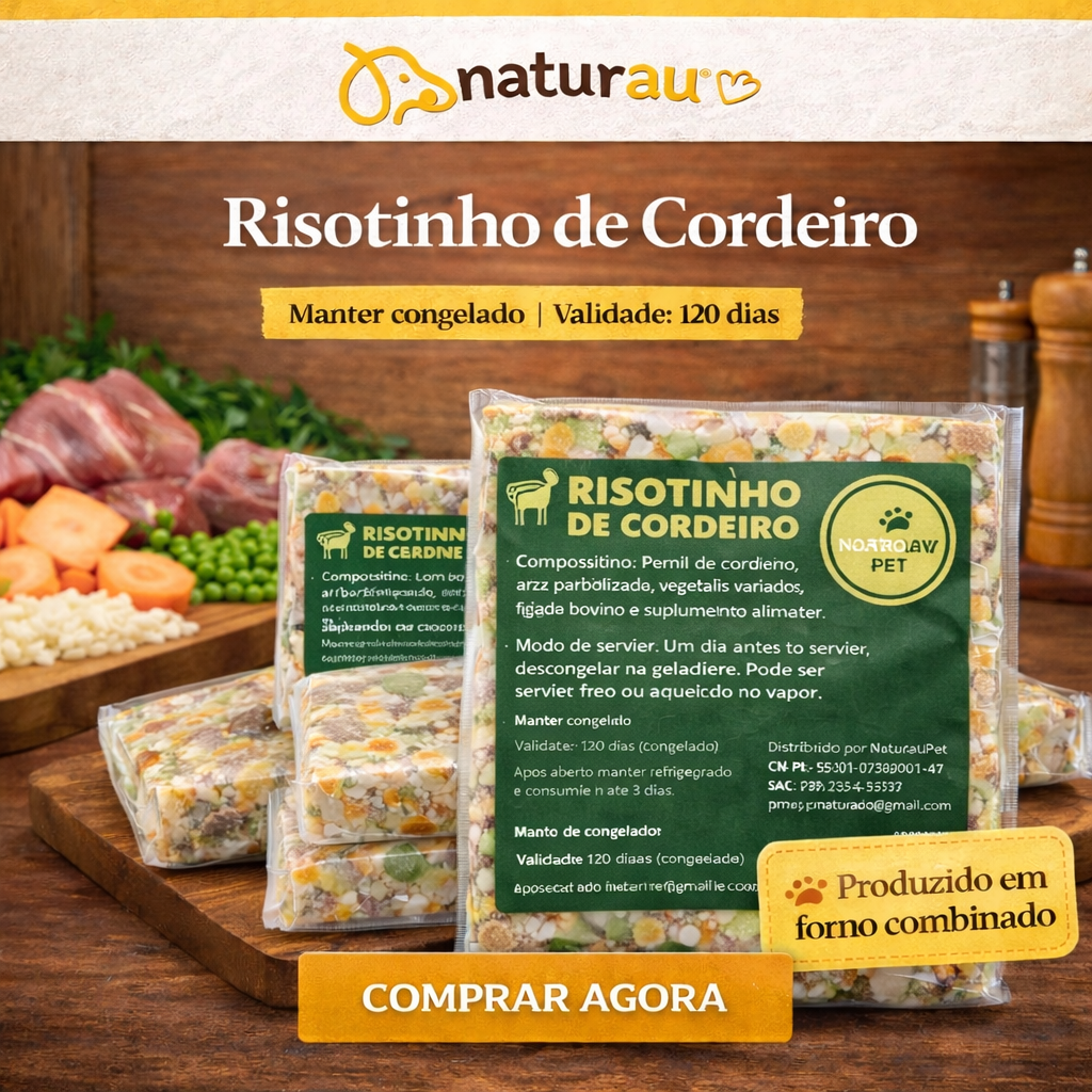 Risotinho de cordeiro